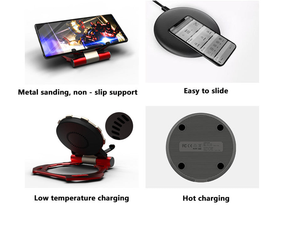 Armored Metal 15W Wireless Charging Stand