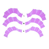 1 Pair Unisex Frog Type Swimming Girdles Hand Flippers Palm Webbed Gloves Paddle