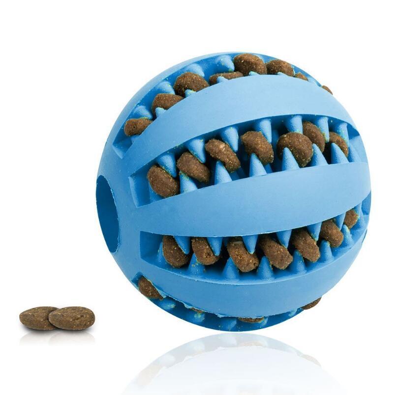 Slow-Feeder Treat-Dispensing Dog Ball