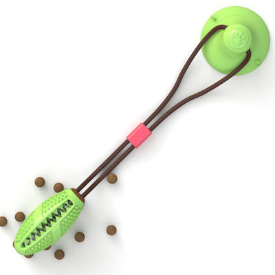 Suction-Cup Dog Tug & Chew Ball