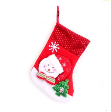 Santa Christmas Stocking Gift Bag