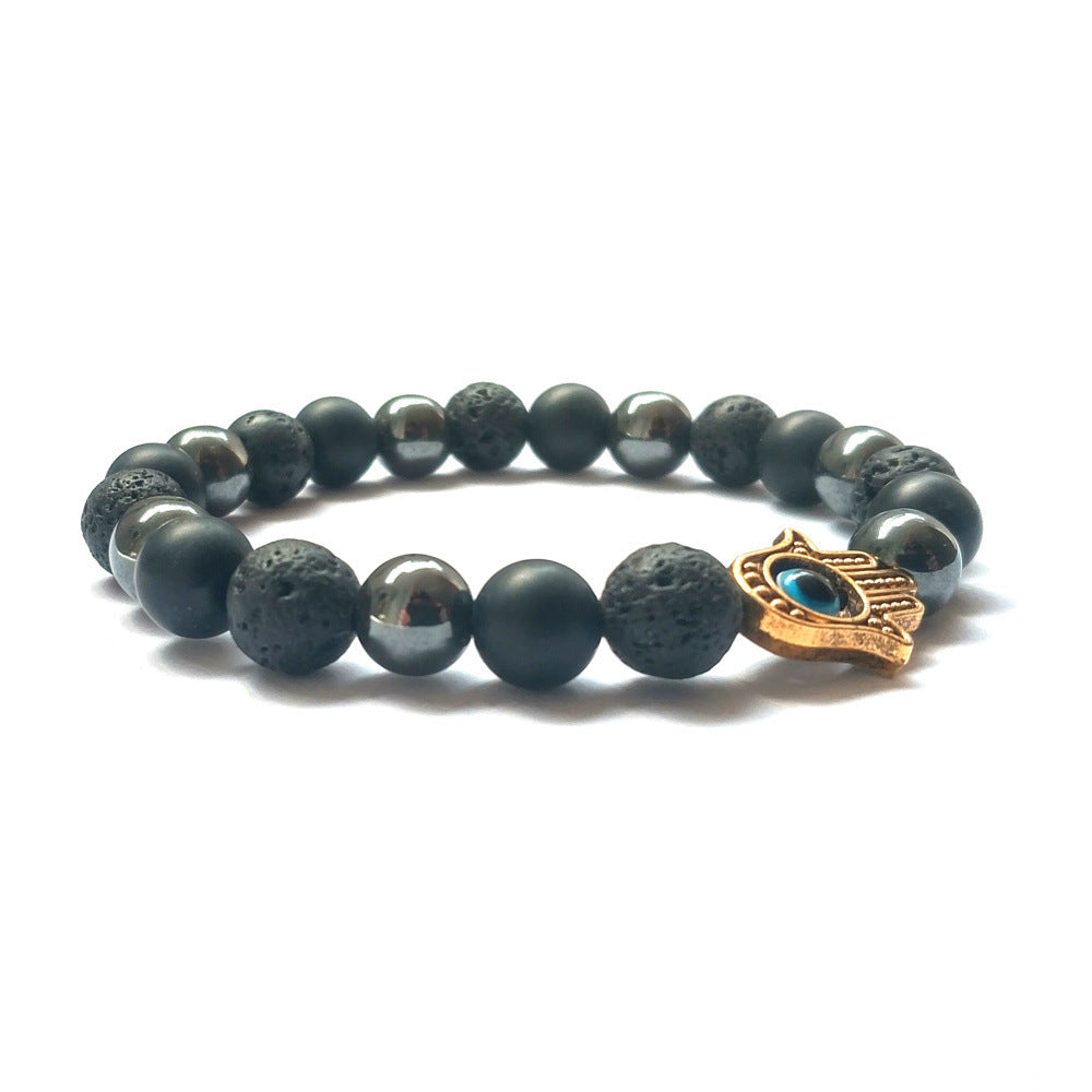 Handmade Beaded Bracelet — Bold Finish
