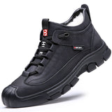 Cotton Wool Cold-proof Non-slip Warm Velvet Padded Thickened Northeast Snow Boots Large Size Shoes