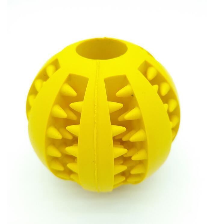 Slow-Feeder Treat-Dispensing Dog Ball
