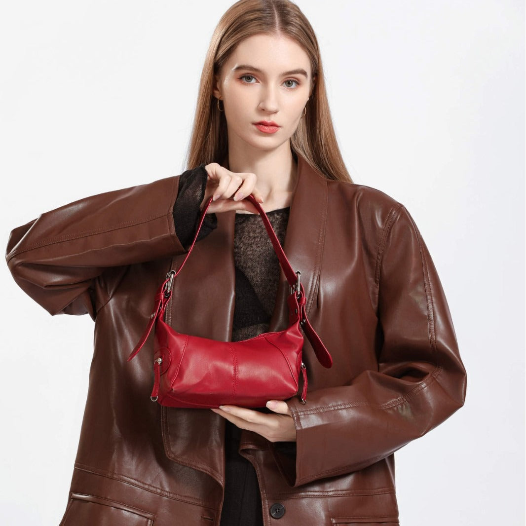 Y2K Streetwear Motorcycle Shoulder Bag