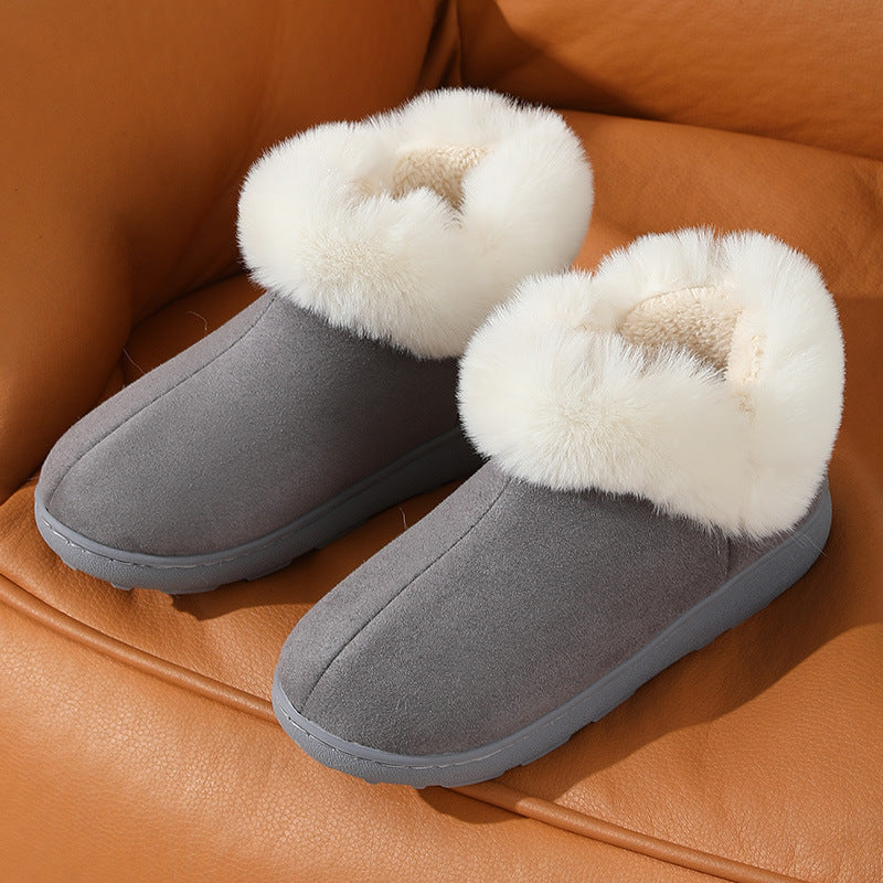 Platform Indoor Slipper Boots