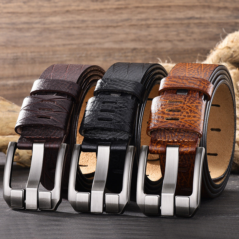 Men's Versatile Leather Belt