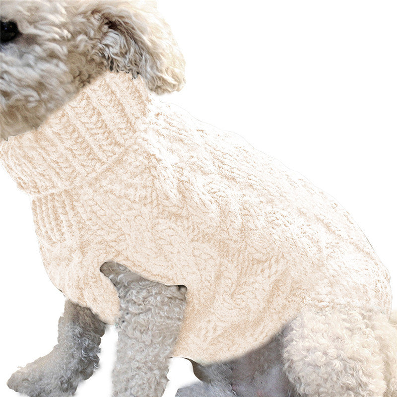 Winter Knit Pet Sweater