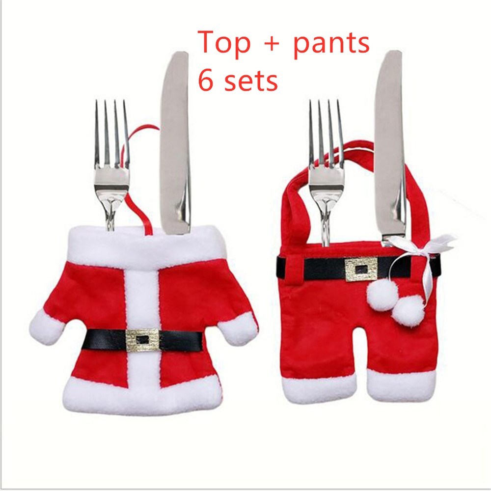 Christmas Tableware Set with Cutlery Pouch