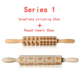 Rolling Pin Christmas Embossing