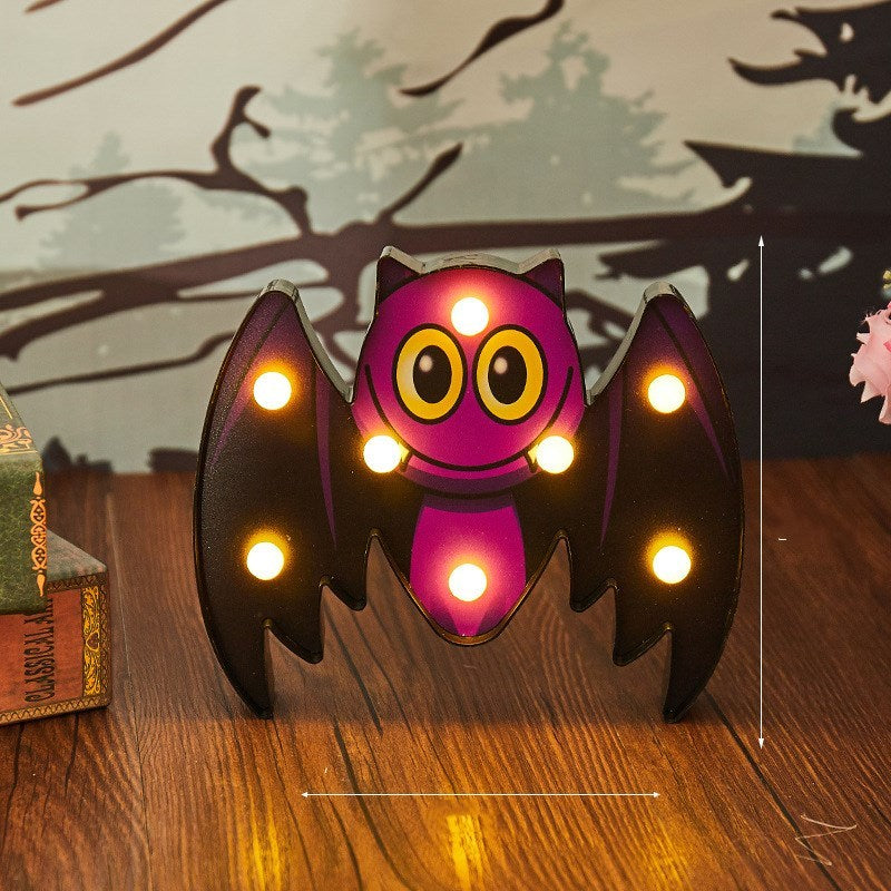 Halloween LED Skull & Pumpkin String Lights