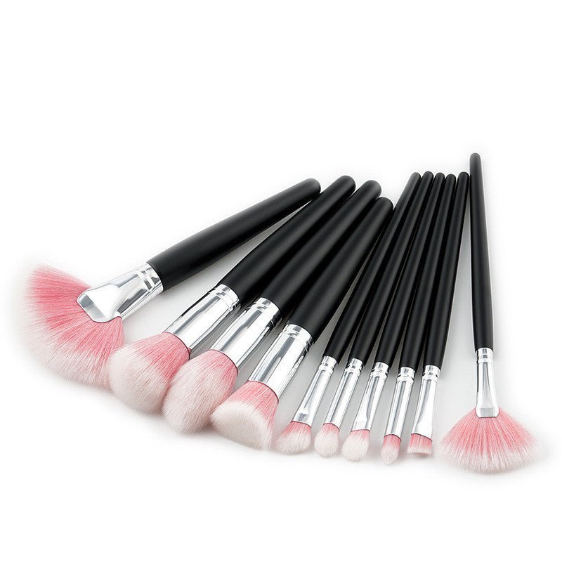 10-Piece Makeup Brush Set