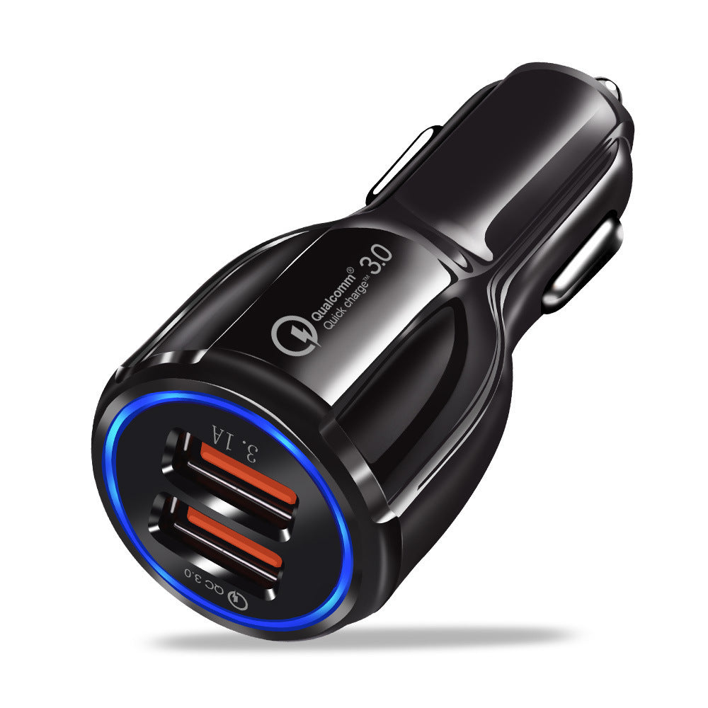 Dual-USB Car Charger — 6.0A Fast Charge