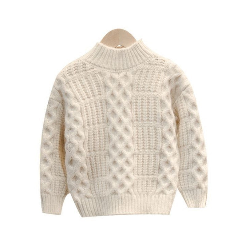 Boys' Plush Velvet Sweater