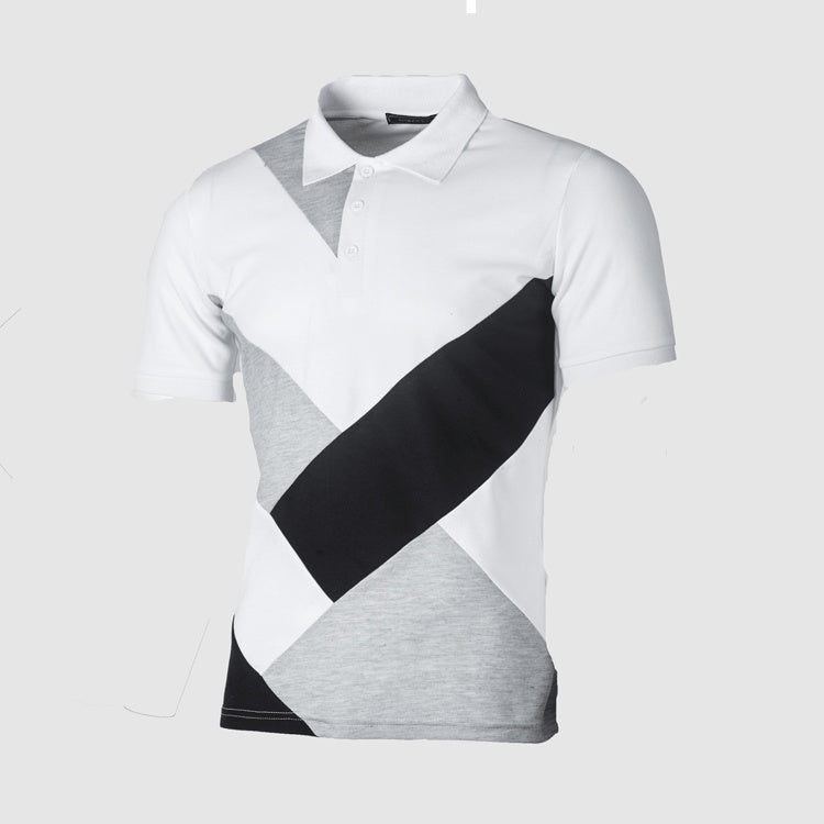 Men's Cotton Casual Short-Sleeve Polo