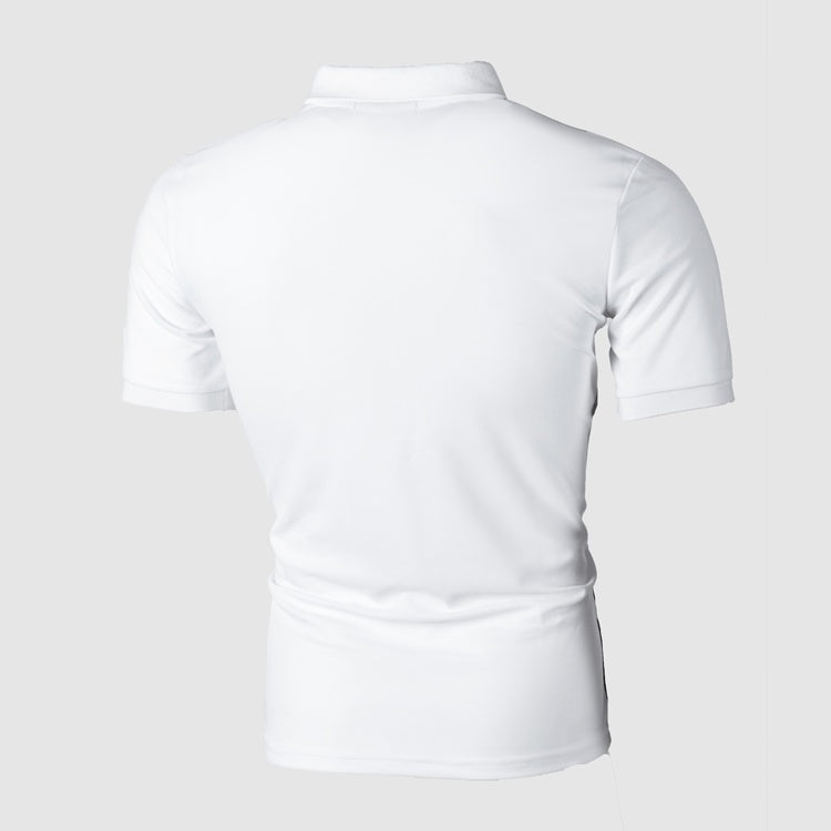 Men's Cotton Casual Short-Sleeve Polo