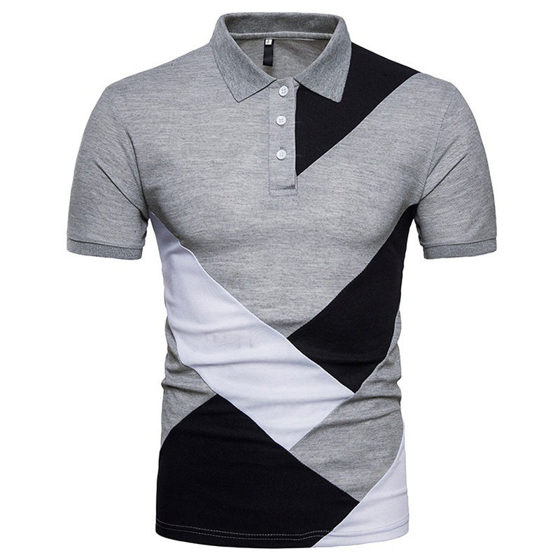 Men's Cotton Casual Short-Sleeve Polo
