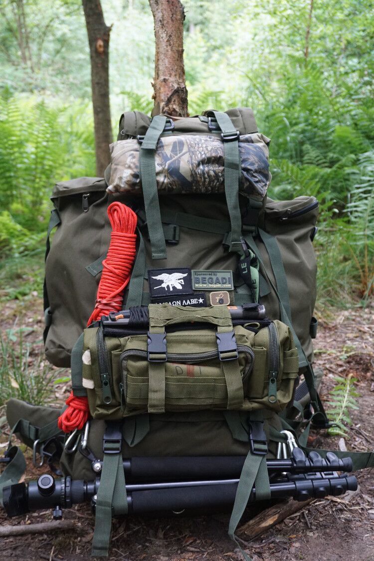 36–55L Tactical Backpack