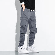 Loose Cotton Cargo Pants