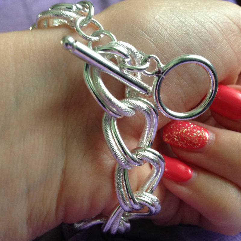 Cartih Classic Bangle — Silver Plated