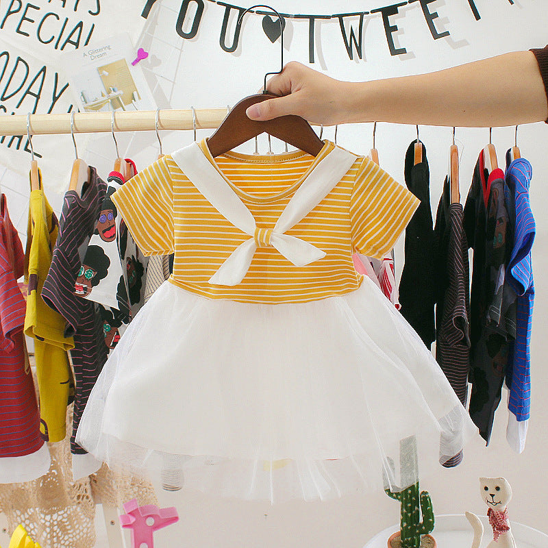 Baby Princess Birthday Mesh Dress