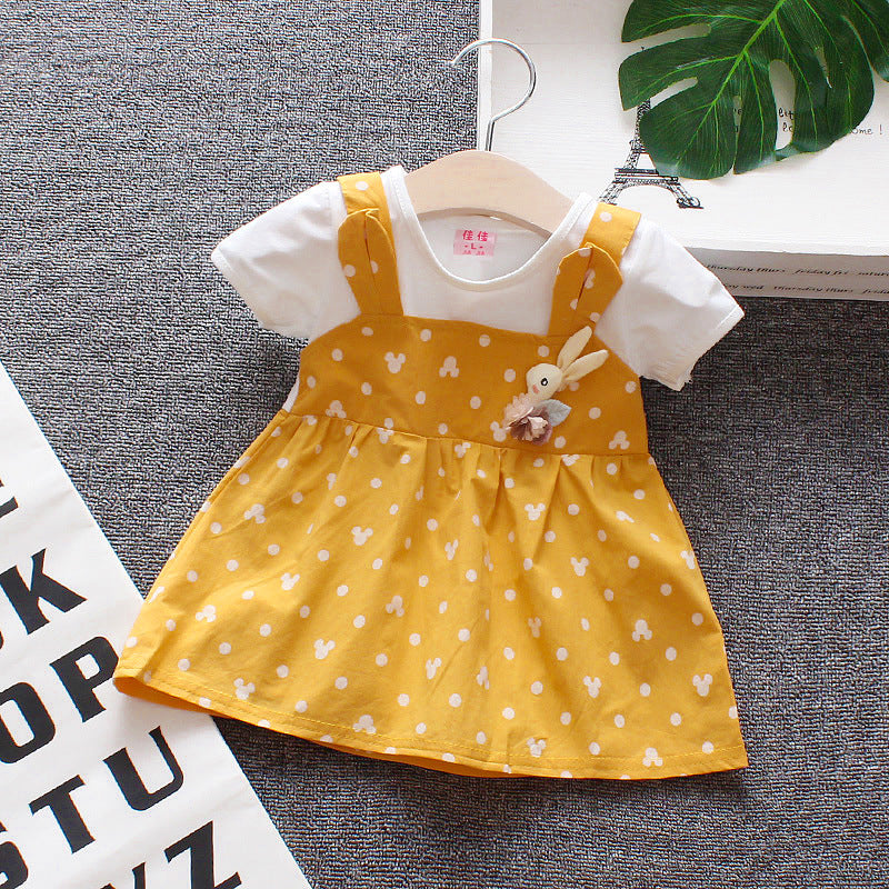 Baby Princess Birthday Mesh Dress