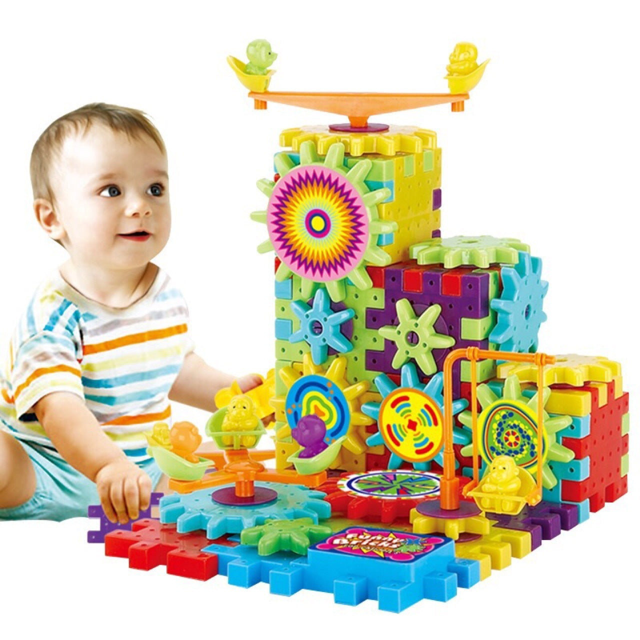 3D Electric Gears Building Kit