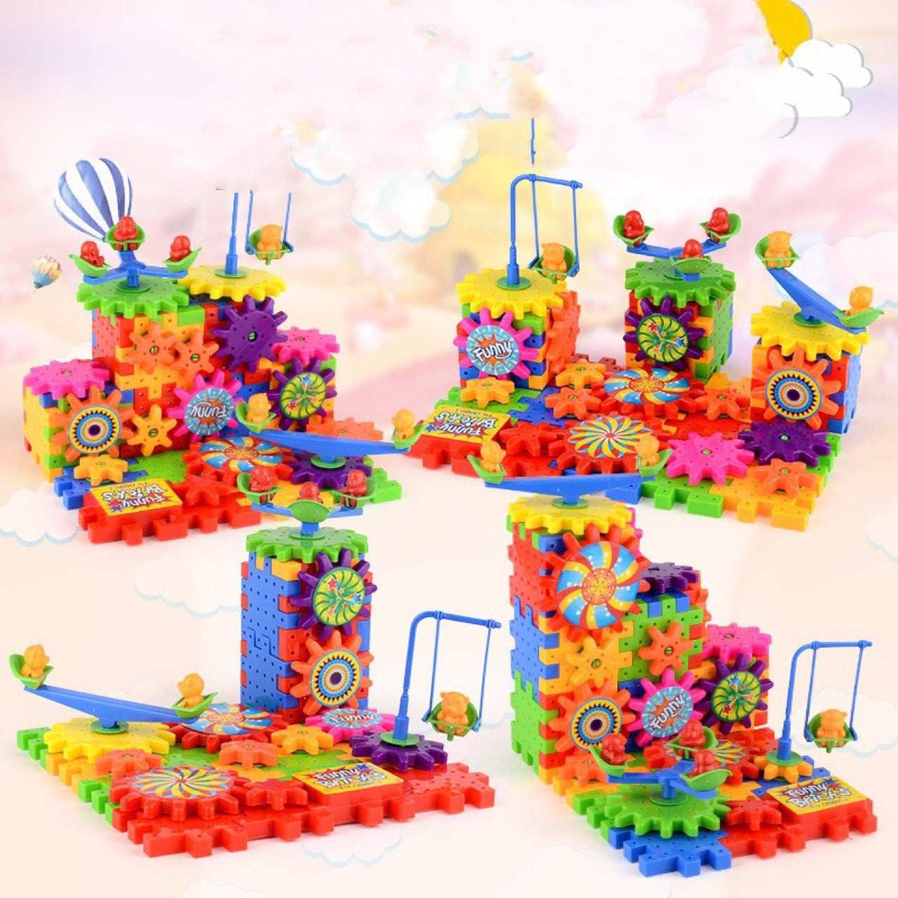 3D Electric Gears Building Kit