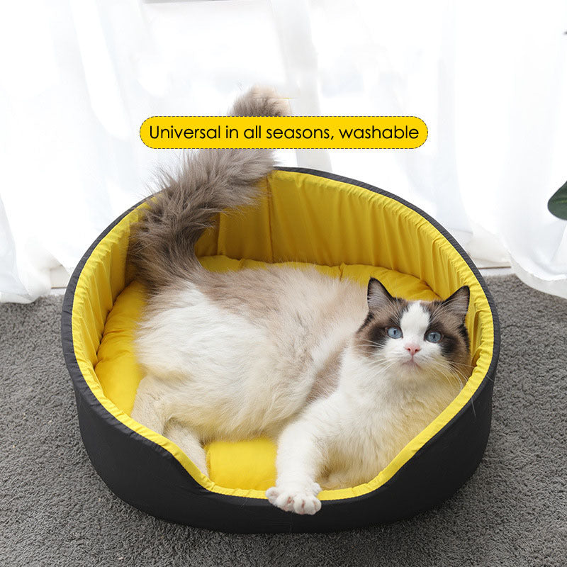 All-Season Washable Pet Kennel Bed