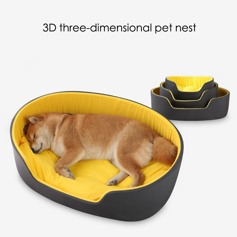 All-Season Washable Pet Kennel Bed