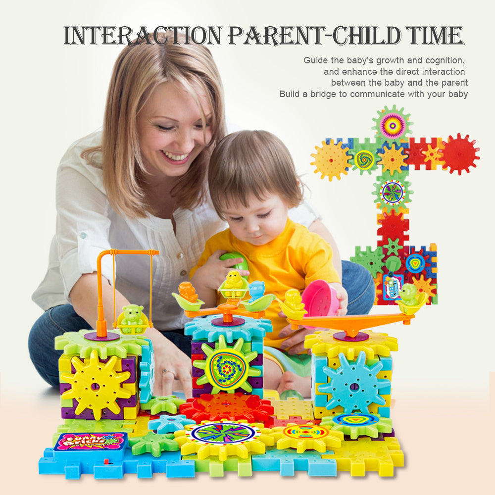 3D Electric Gears Building Kit