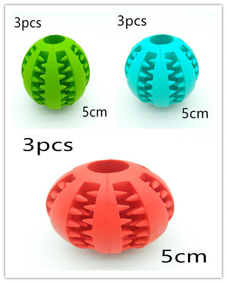 Slow-Feeder Treat-Dispensing Dog Ball