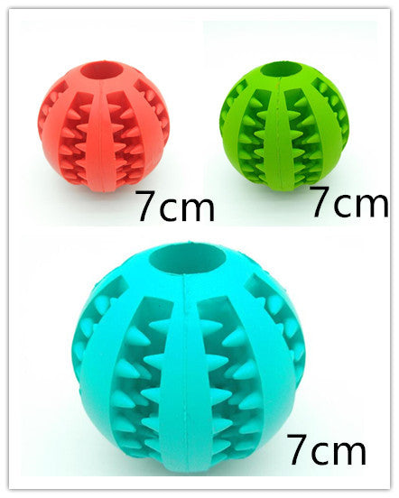 Slow-Feeder Treat-Dispensing Dog Ball