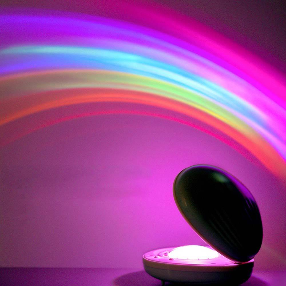 Egg-Shaped Rainbow LED Night Light