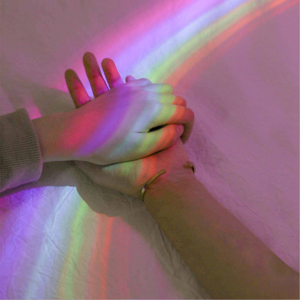 Egg-Shaped Rainbow LED Night Light
