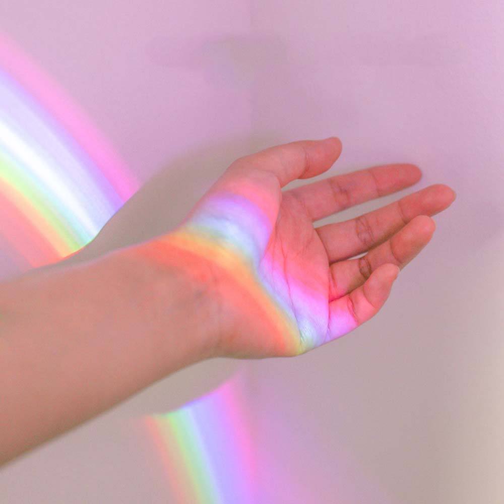 Egg-Shaped Rainbow LED Night Light