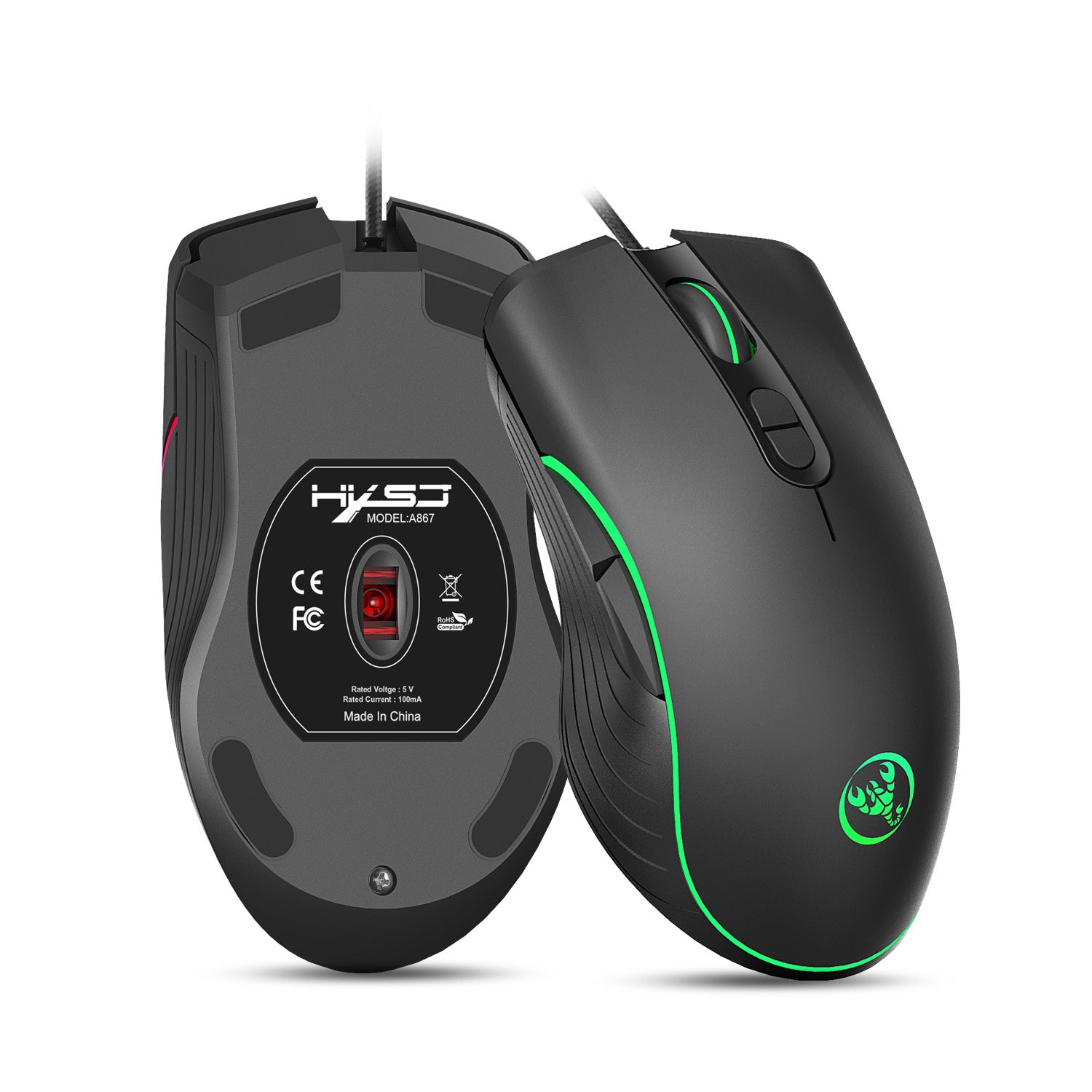 Wired RGB Gaming Mouse