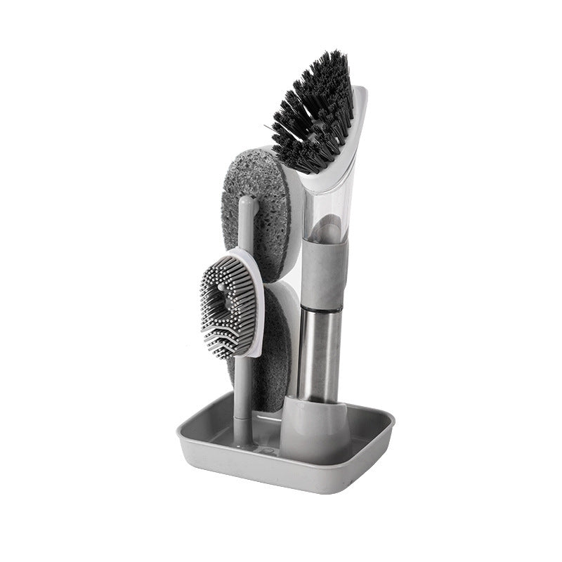 Long-Handle Dish Cleaning Brush