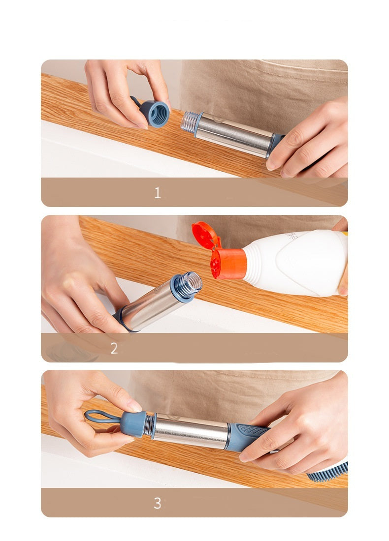 Long-Handle Dish Cleaning Brush