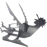 Chicken Stand Beer Funny American Motorcycle BBQ Steel Rack Tools Funny Roast Chicken Rack Grilling Roast Rack