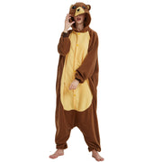 Bear Polar Fleece Animal Pajamas