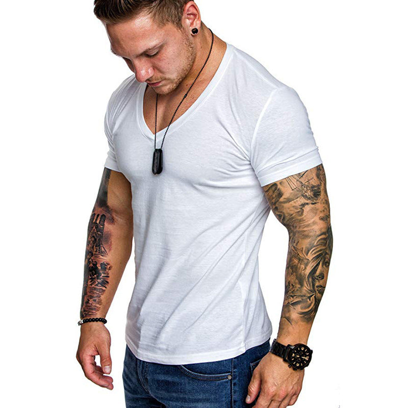 Men's Plus-Size V-Neck Sport Tee