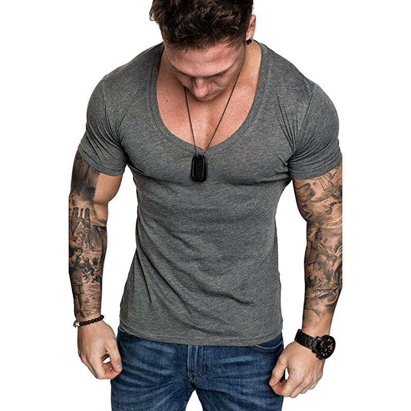 Men's Plus-Size V-Neck Sport Tee
