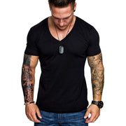 Men's Plus-Size V-Neck Sport Tee