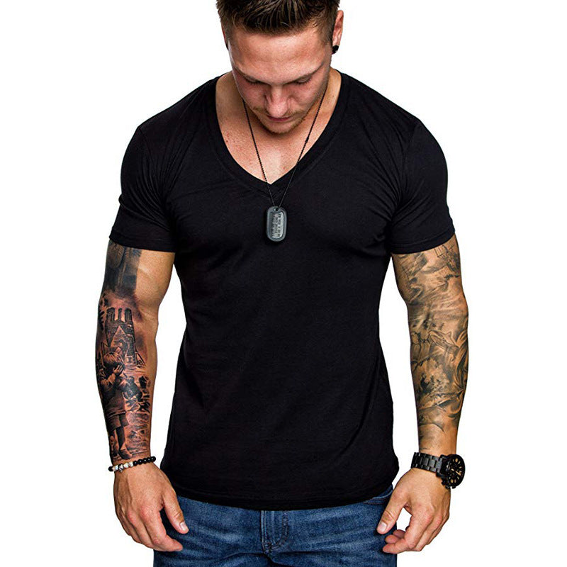 Men's Plus-Size V-Neck Sport Tee