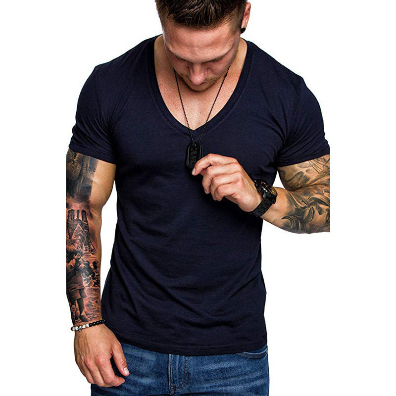 Men's Plus-Size V-Neck Sport Tee