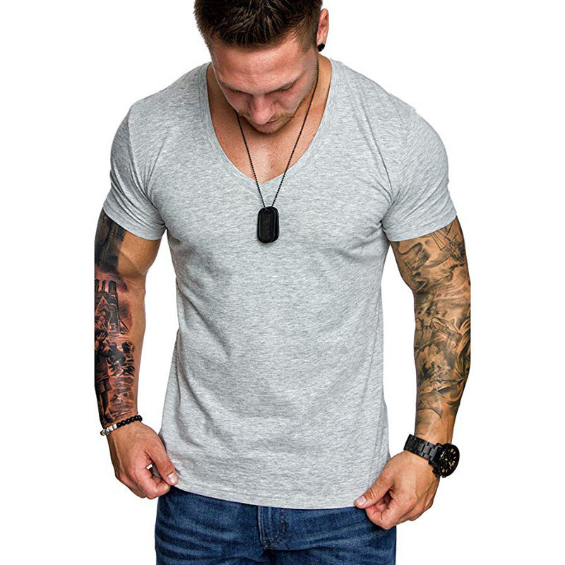 Men's Plus-Size V-Neck Sport Tee