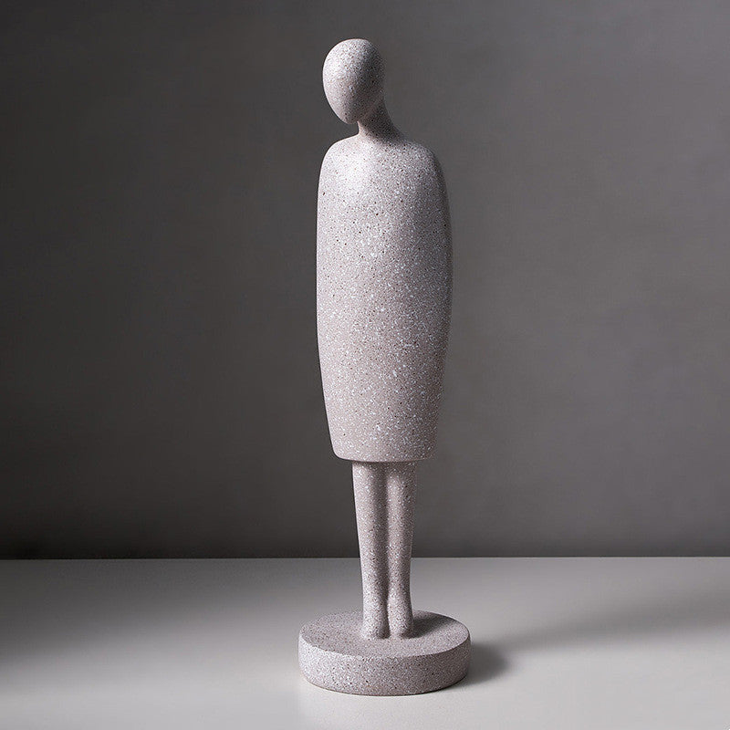 Modern Abstract Figure Sculpture