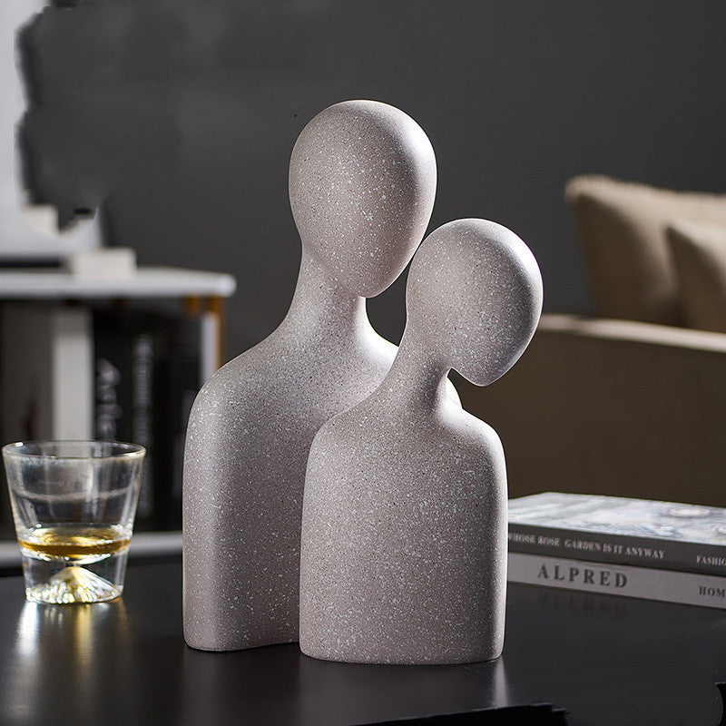 Modern Abstract Figure Sculpture