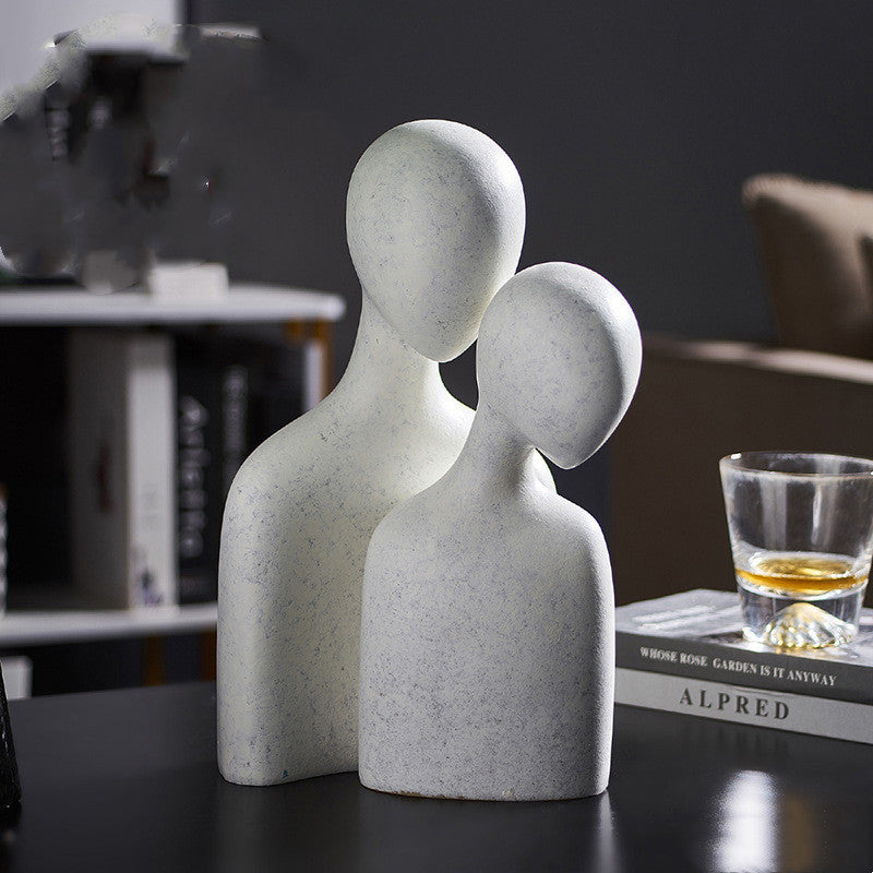 Modern Abstract Figure Sculpture